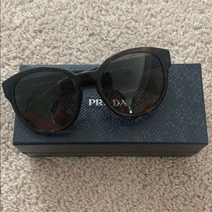 Authentic Prada Black Sunglasses
